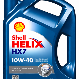 Engine Oil Shell 10W40 (5LT) - Blue