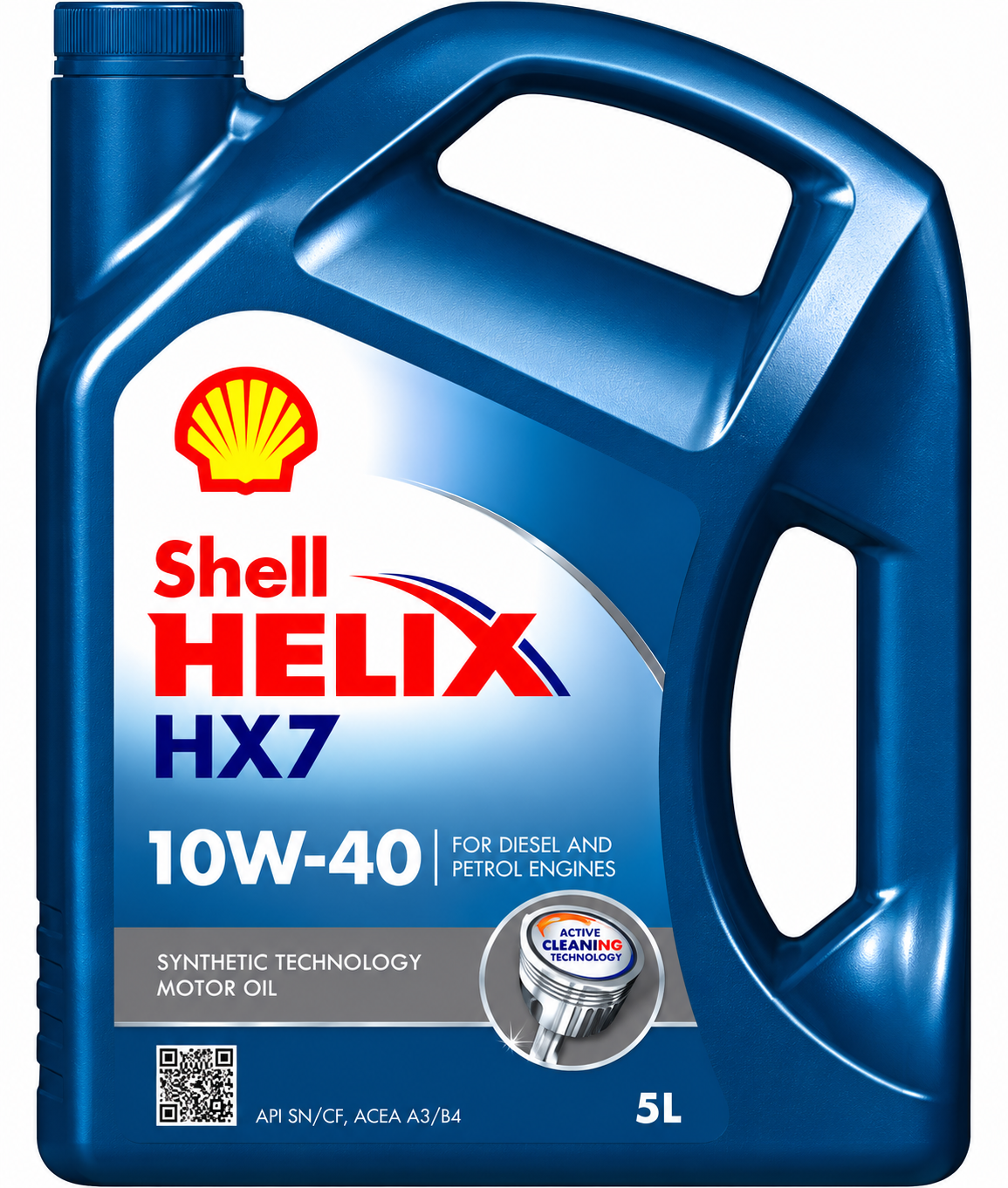 Engine Oil Shell 10W40 (5LT) - Blue