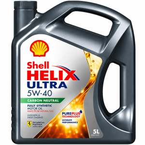 Engine Oil Shell 5W40 (5LT) - Grey